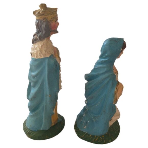 VTG Italy Nativity Figures Mary Wiseman Replacements ONLY Hand Painted Despose. - Picture 6 of 16